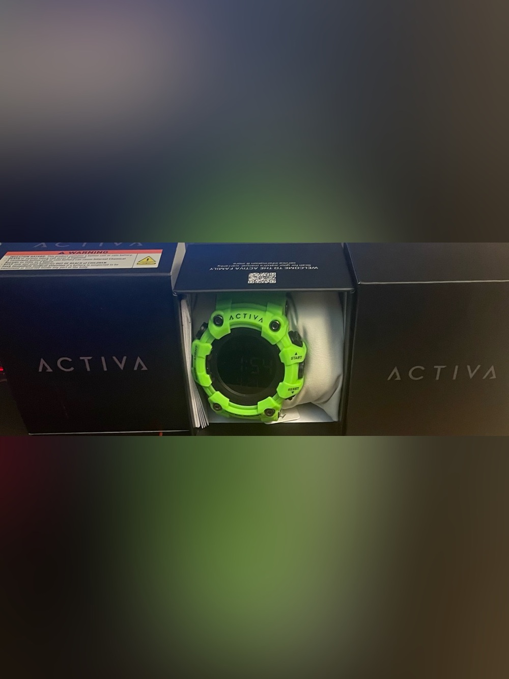 Ativa KADRON X Invicta Digital Men’s Watch-53mm,(ACW1968-009) Green, New